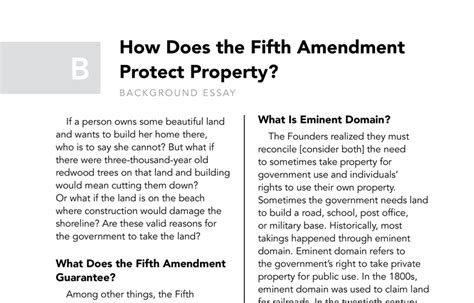 Fifth Amendment