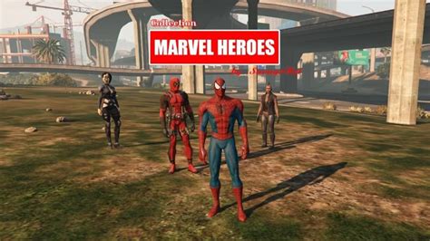 Marvel Heroes Pack Gta5