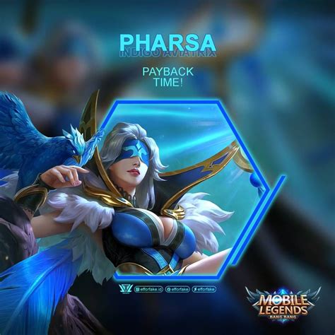 Heroes are placed based on their overall performance across all ranks, however their effectiveness in higher ranks (epic, legend, mythic) are considered more. Pharsa Indigo Aviatrix - Mobile Legends by efforfake on ...