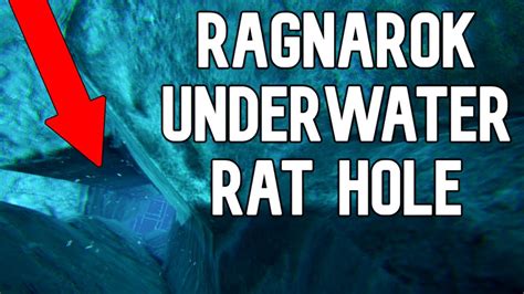 BEST Ragnarok Underwater Rat Holes Base Locations For PvP ARK