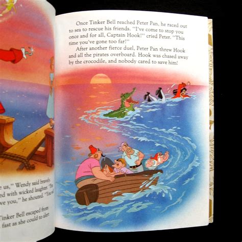 Vintage Book Peter Pan 1989 A Little Golden Book Walt Etsy