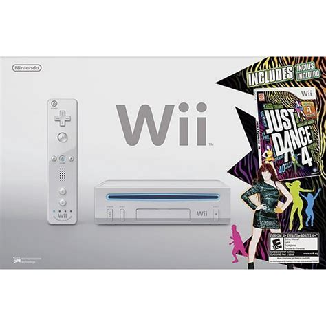 Wii Game Console With Just Dance 4 Bundle Refurbished