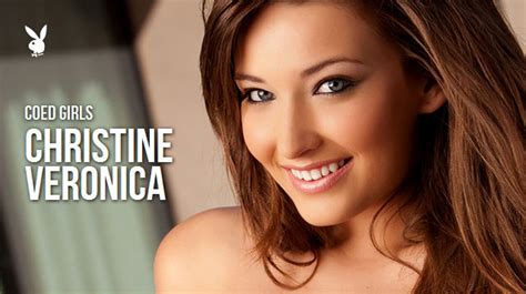 Christine Veronica Coed Of The Week For October 19 2010 Repost