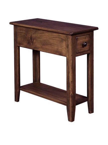 2 Day Designs Wing Back Side Table Caramel At Myhabit Cottage Style