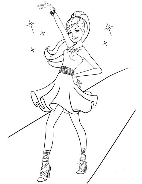 Barbie Colouring Pages Chelsea Hannah Thomas Coloring Pages