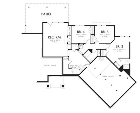 Craftsman Style House Plan 4 Beds 35 Baths 3506 Sqft Plan 48 467