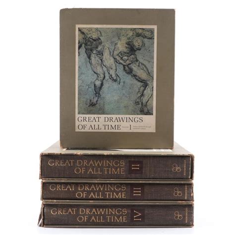Great Drawings Of All Time Four Volume Set Edited By Ira Moskowitz