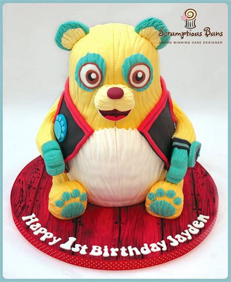 Special Agent Oso Decorated Cake By Scrumptious Buns Cakesdecor