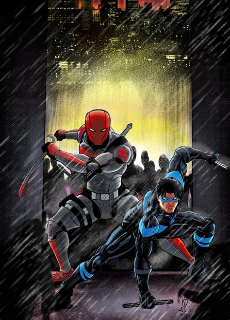 Artstation Red Hood And Nightwing