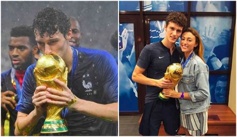 Benjamin pavard is a french professional soccer player known for having played under popular football clubs like losc lille and vfb stuttgart. Photographiée dans son intimité avec Benjamin Pavard ...