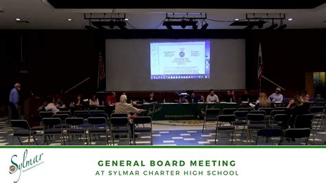 General Board Meeting Youtube