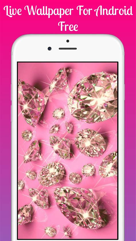 Android İndirme Için Pink Glitter Live Wallpaper Apk