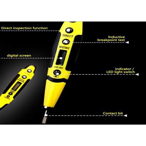 Jual Tespen Digital Jakman Ac Dc 12v 250v Multi Fungsi 14cm