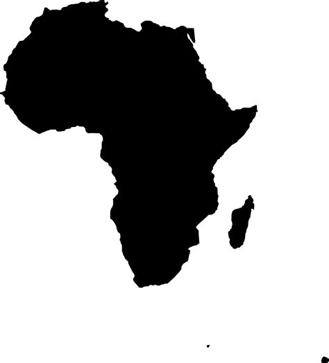 Africa Map Outline Png Clipart Best Clipart Best Clipart Best Images