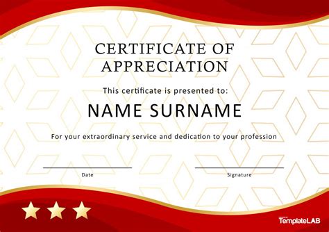 Certificate Of Appreciation For Employees Editable Templates Free