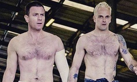 Ewan Mcgregor And Jonny Lee Miller Go Shirtless In T Sneak Peek