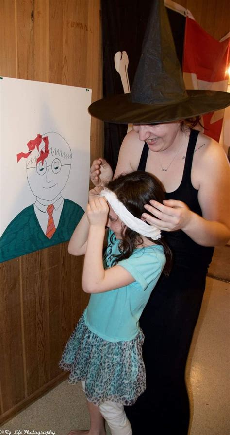 Harry Potter Pin The Scar On Harry Birthday Party Game Birthday Party