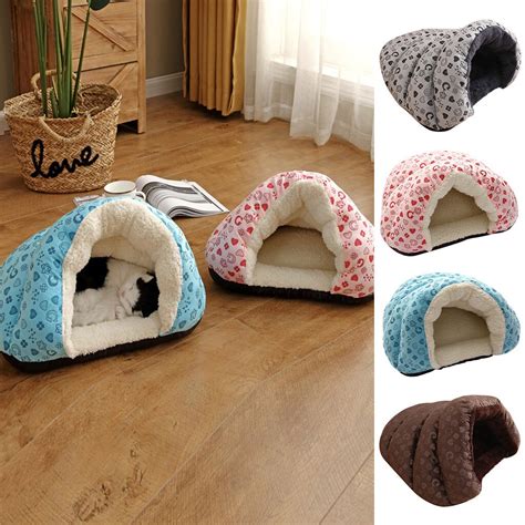 Cat Bed Pet Cat Dog Soft Warm Nest Dog Kennel Bed Cave House Sleeping