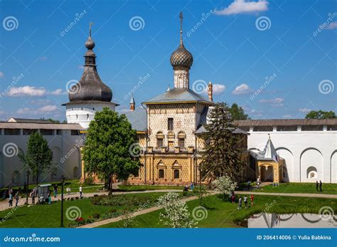 Church Of The Hodegetria Of Rostov Kremlin Editorial Photo Image Of Monastery Heritage 206414006