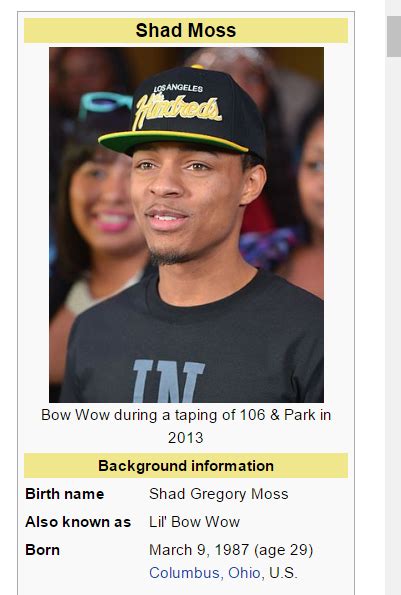 More images for how old was bow wow in like mike » The Mindless Freaks: Bow Wow Retiring age 29..Like Mike(Film)