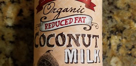 Coconut Trader Joe S Organic Reduced Fat Coconut Milk Review