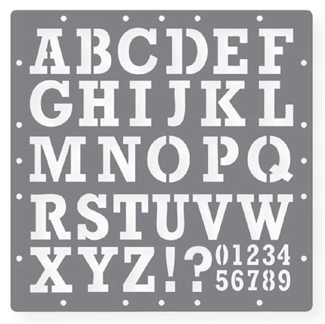Free printable bold large letter stencils, alphabet and number stencils for woodworking projects, scroll saw patterns, laser cutting, crafts, vinyl. 7 Best Images of Alphabet Number Stencil Printable - Free ...