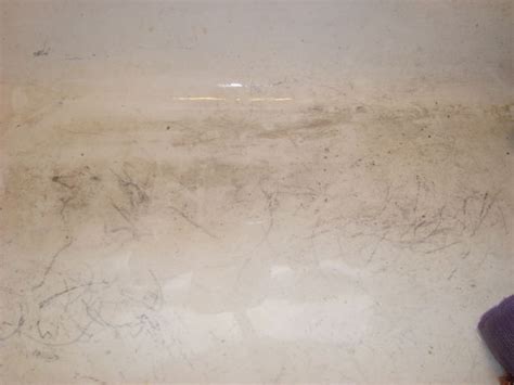 To get marks off of porcelain sink. How To Clean A Porcelain Sink