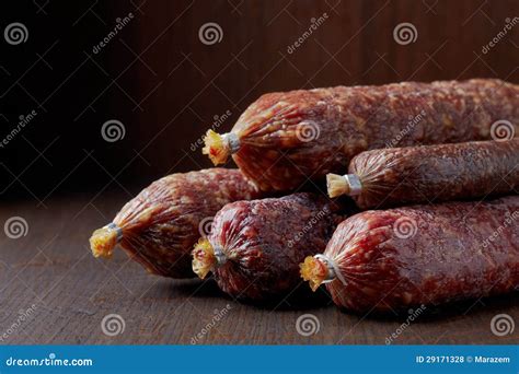 Various Sausages Stock Photo Image Of Assortment Beef 29171328