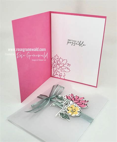 A Stunning Vellum Wrap Card That You Can Make In Minutes In 2021