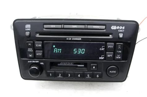 NISSAN INFINITI BOSE RADIO 6 Cd Cassette PN 2543N CR190 Pathfinder QX4