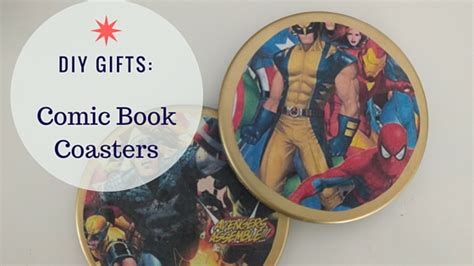 Diy Ts Comic Book Coasters Southern Savers