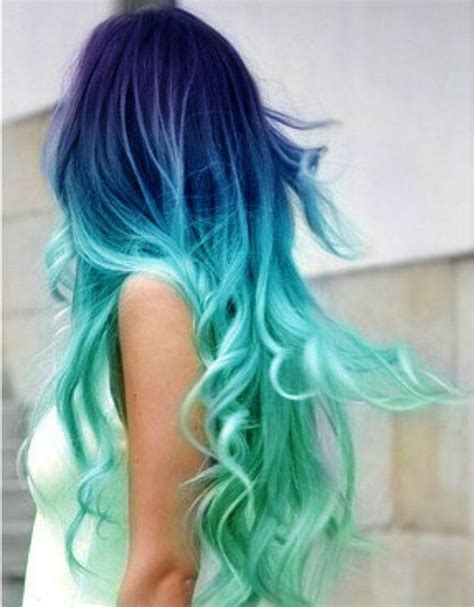mermaid hair chalk hair color crazy summer hair color ombre hair color cool hair color hair