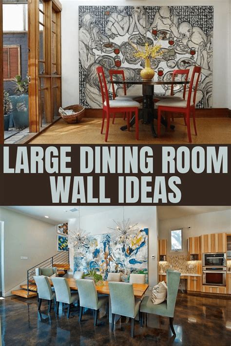 4 Large Dining Room Wall Décor - EasyHomeTips.org