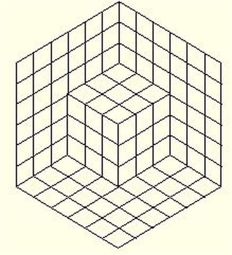 Cool 3d art on paper. Programmation - Dessiner un cube - Mathématiques ...