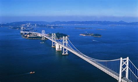 Great Seto Bridge Seto Ohashi Is The Inclusive Name For Six