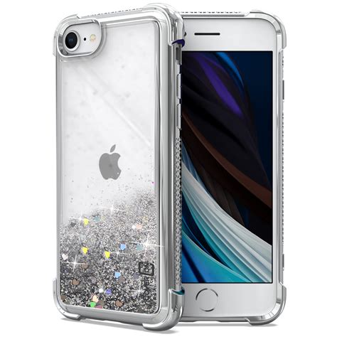 Coveron Apple Iphone Se 2020 Iphone 8 Iphone 7 Case Liquid Glitter