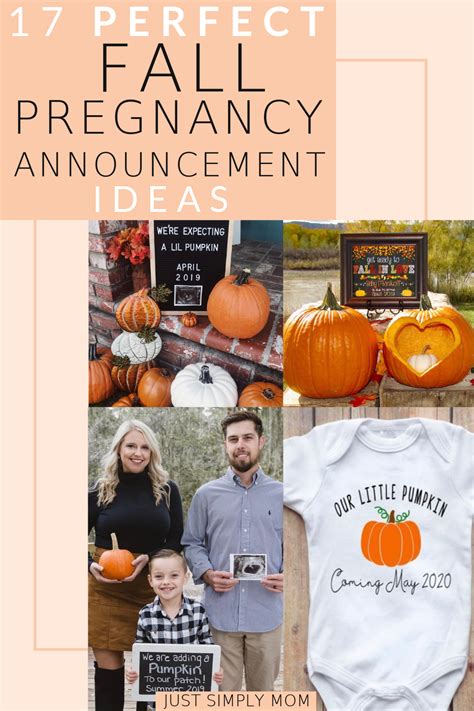 17 Fall Pregnancy Announcements Just Simply Mom
