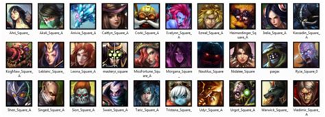 Custom League Of Legends Champion Icons By Floppzorr On