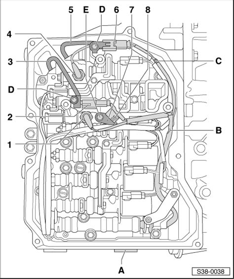 Skoda Workshop Manuals Octavia Mk Power Transmission Gearbox G Automatic Gearbox