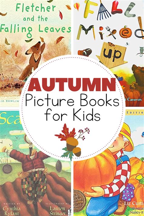 Picture Books For Autumn Picture Book Leaf Book Book Activities
