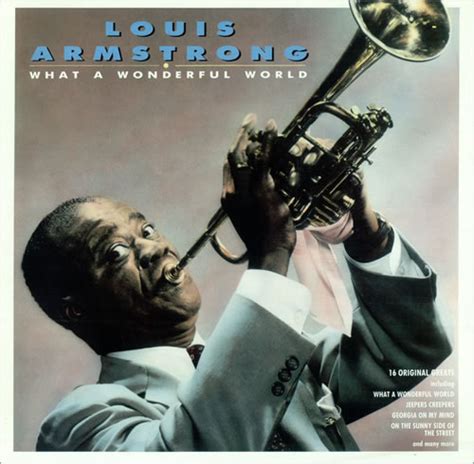 Louis Armstrong What A Wonderful World German Vinyl Lp Album Lp Record
