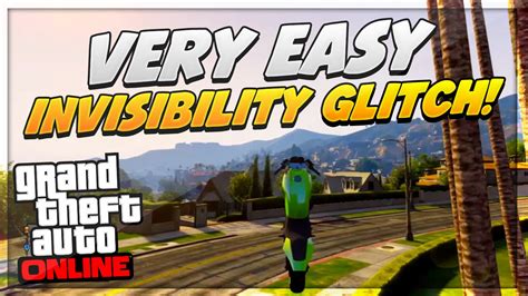 Gta 5 Glitches Easy Invisible Character Glitch Off The Radar Online