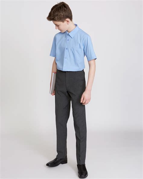 Dunnes Stores Grey Boys Slim Leg Trousers