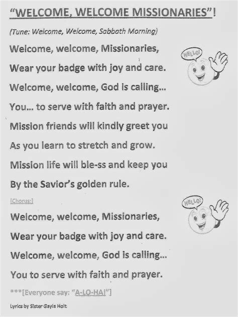How To Write A Welcome For A Church Program