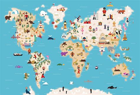 40 Creative Remakes Of The World Map World Map World Map Puzzle