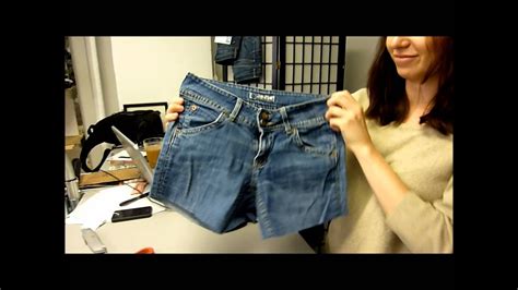 How To Make Cut Off Shorts Diy Denim Therapy Youtube