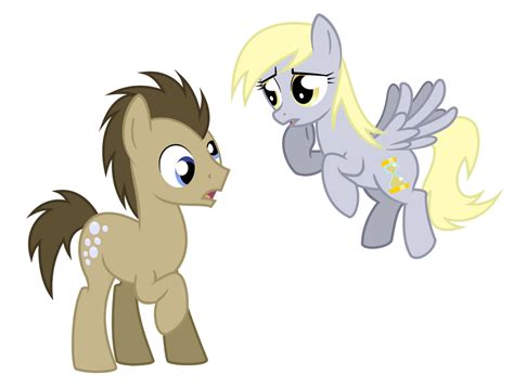 Doctor Hooves And Derpy Whooves By Plumpig On Deviantart