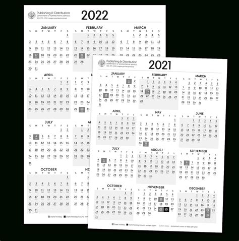 2021 Julian Date Calendar Printable Leap Year Example