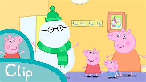 Peppa Pig Episodes Fun In The Snow Clip Youtube