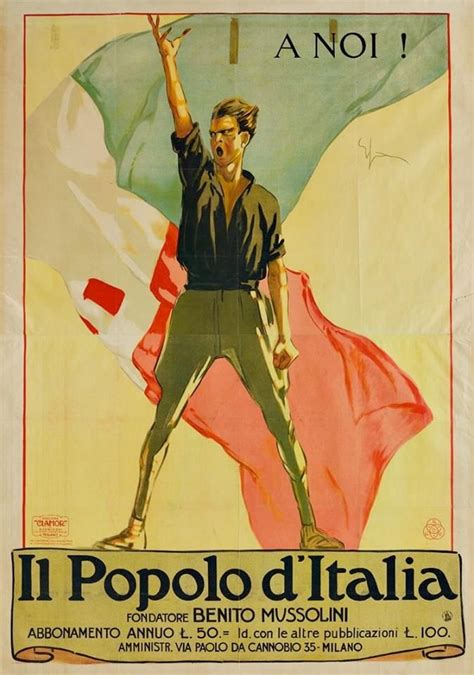 Pin Su Posters Fascist Italy Partito Nazionale Fascista 1922 1945